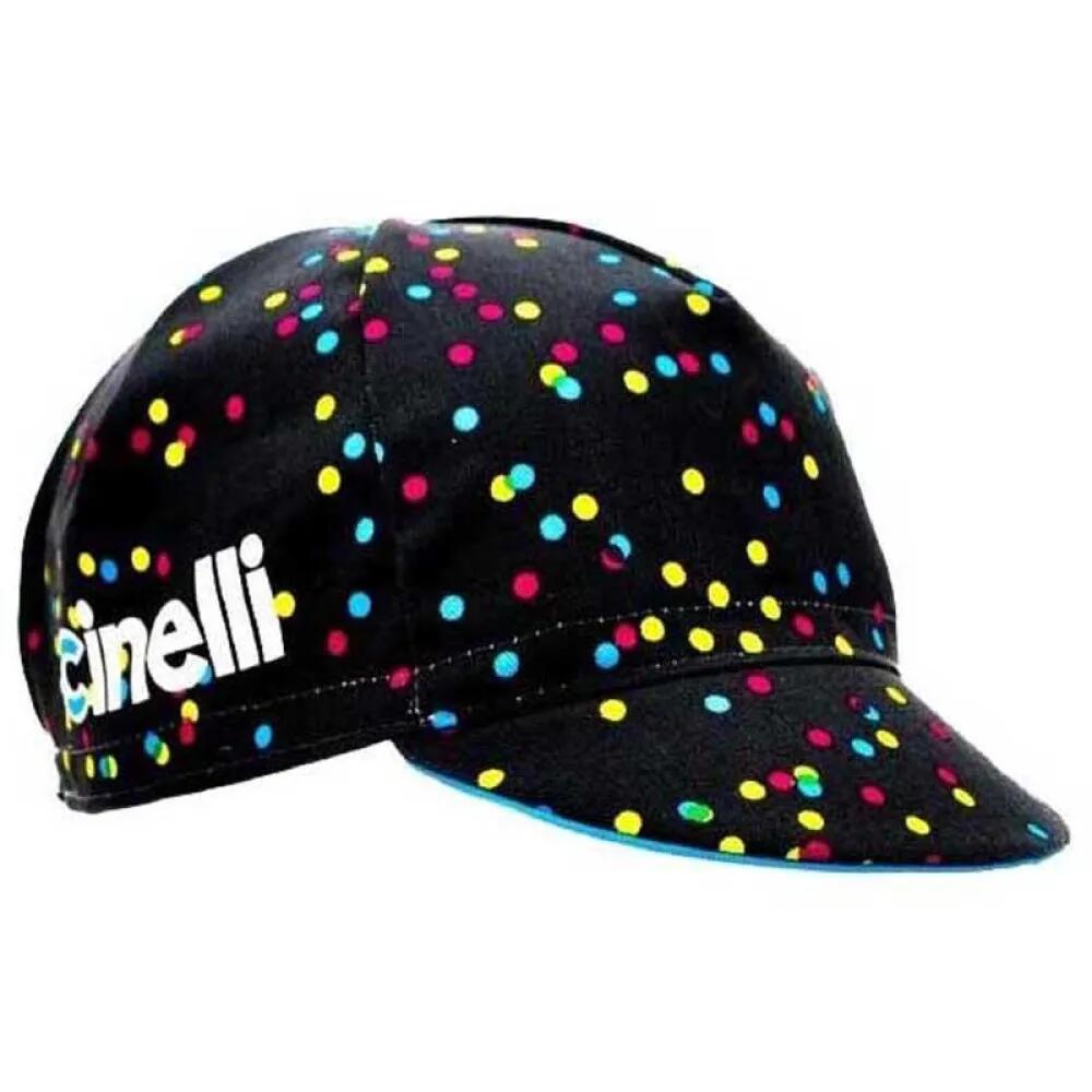 チネリ カレイド ドッツ キャップ （ Black ） | CINELLI Caleido Dots Cap [t]