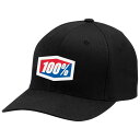 100パーセント オフィシャル エックスフィット フレックスフィット キャップ ( Black ) | 100percent Official X-Fit Fl...
