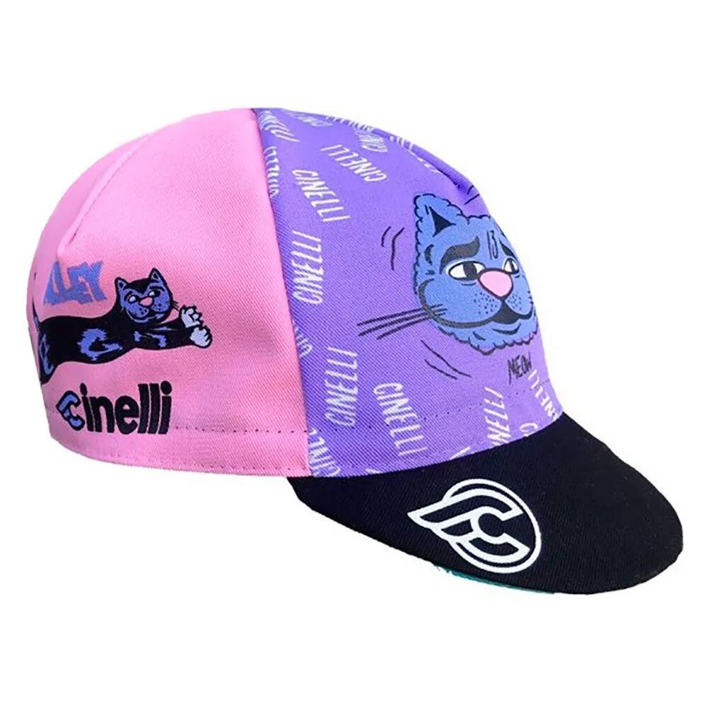 チネリ アレイ キャット スティービー キャップ （ Purple ） | CINELLI Alley Cat Stevie Cap [t]