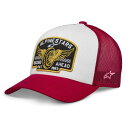 アルパインスターズ ヘリテージ パッチ トラッカー キャップ ( White/Red ) | ALPINESTARS Heritage Patch Trucke...