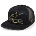 アルパインスターズ ライド 4.0 カモ トラッカー キャップ ( Black ) | ALPINESTARS Ride 4.0 Camo Trucker ca...