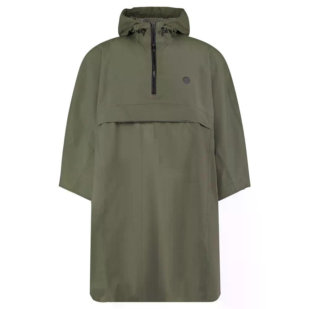 AGU Go Grant Essential 防水ポンチョ （ ArmyGreen ） 