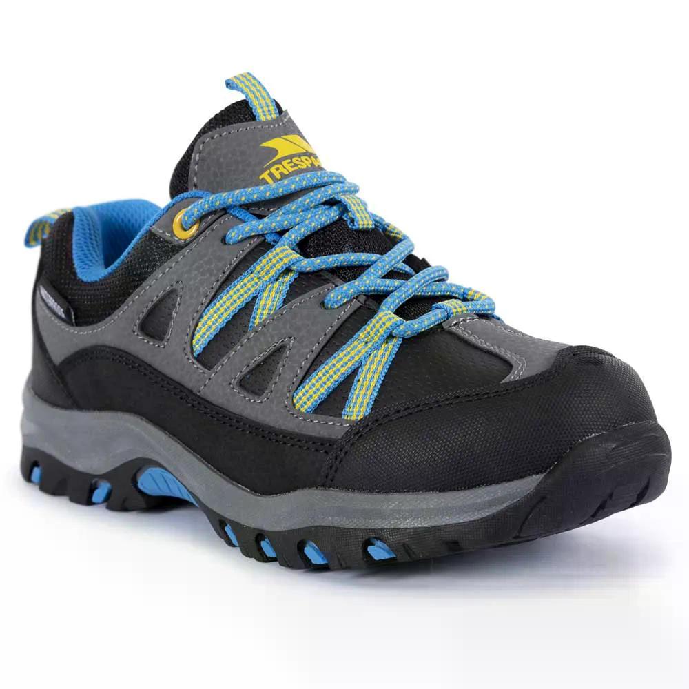 樂天商城 - トレスパス ギロン ローカット II ハイキングシューズ ジュニア （ Black ） | TRESPASS Gillon Low Cut II Hiking Shoes junior [t]