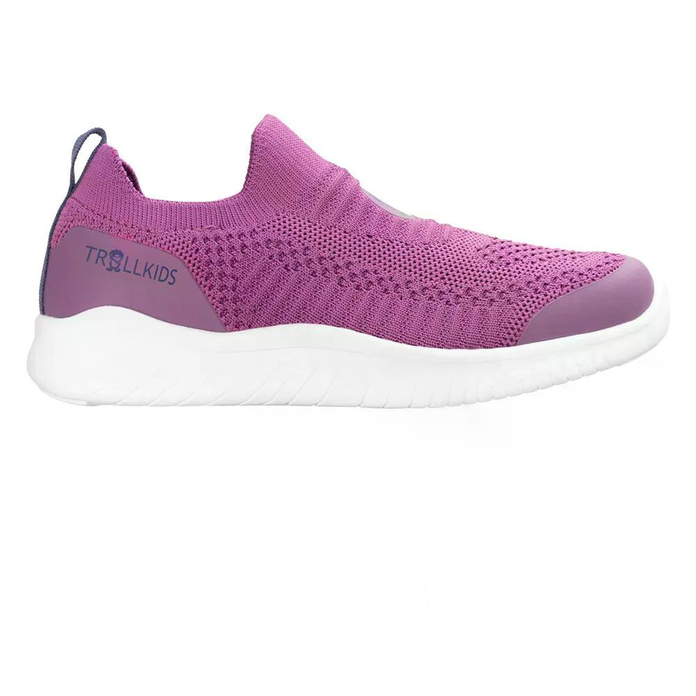 樂天商城 - トロールキッズ オスロ XT ハイキングシューズ ジュニア （ MallowPink/VioletBlue ） | TROLLKIDS Oslo XT Hiking Shoes junior [t]