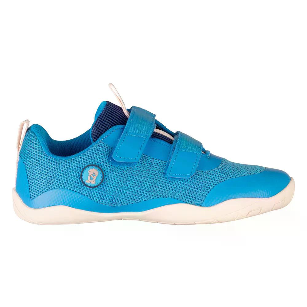 トロールキッズ アイケフィヨルド ベアフット ハイキングシューズ ジュニア （ PoolBlue/DarkIndigo ） | TROLLKIDS Eikefjord Barefoot Hiking Shoes junior 