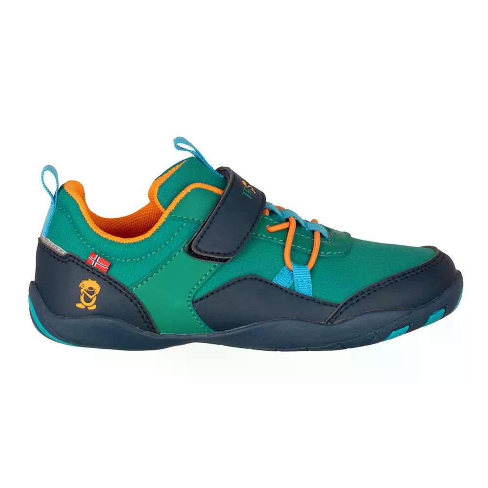 TROLLKIDS Skaland Barefoot ハイキングシューズ （ SeaGreen/MadeiraBlue/SaharaSunset ） 