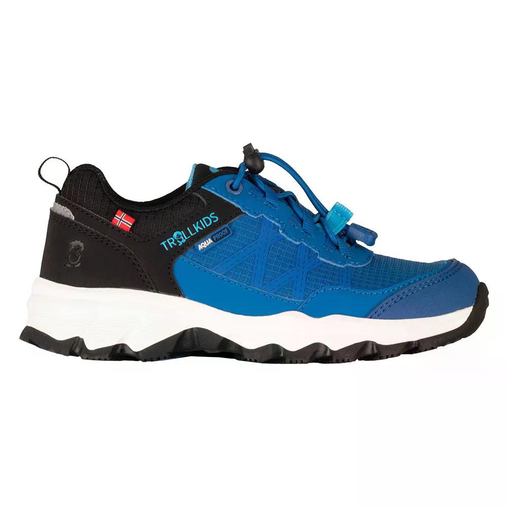 トロールキッズ トロルトゥンガ XT ハイキングシューズ ジュニア （ AlpineBlue/Black/PoolBlue ） | TROLLKIDS Trolltunga XT Hiking Shoes junior 