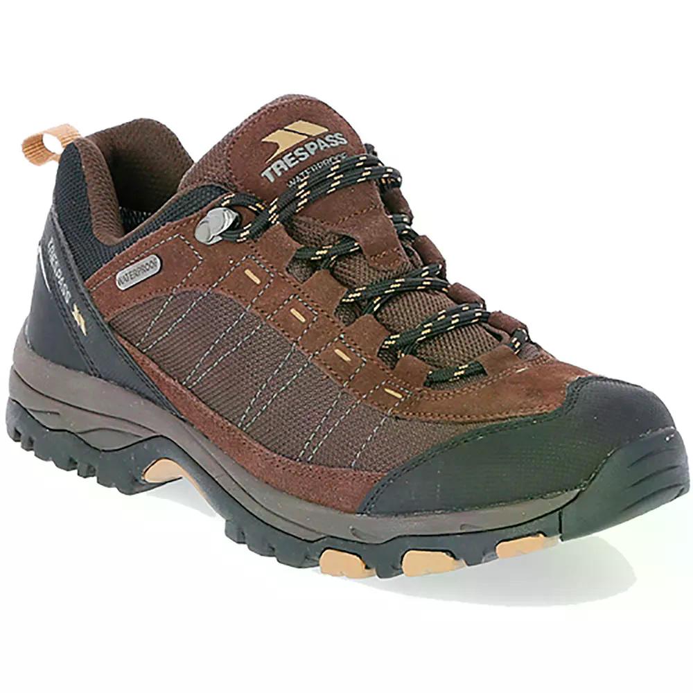樂天商城 - トレスパス スカープ B ハイキングシューズ （ DarkBrown ） | TRESPASS Scarp B Hiking Shoes [t]