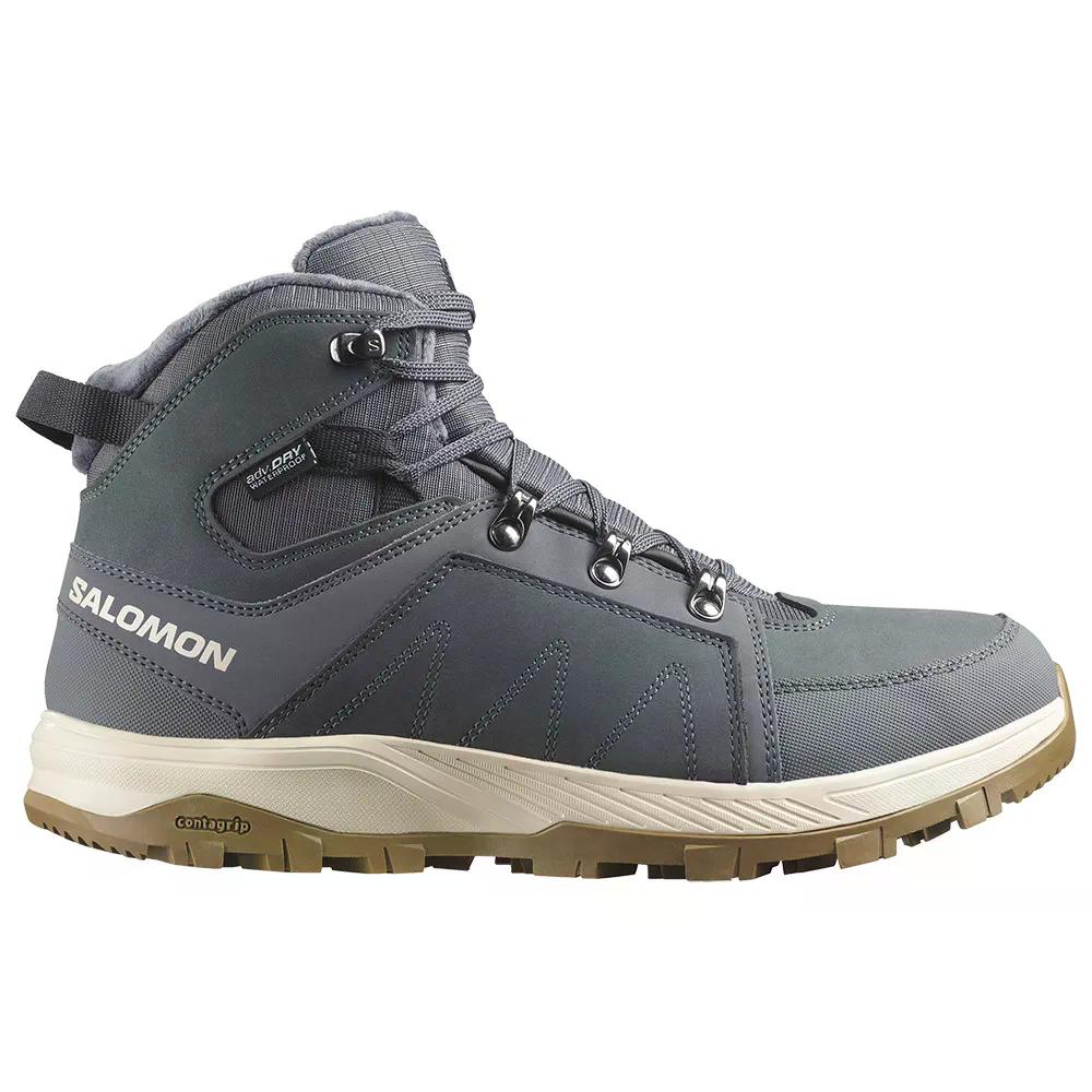サロモン アウトチル シンサレート WP ハイキングブーツ （ Turbulence/RainyDay/DarkNavy ） | SALOMON Outchill Thinsulate WP Hiking Boots 