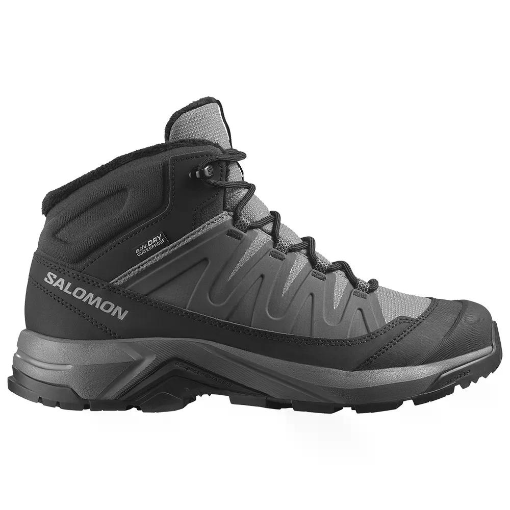 Solomon - SALOMON X-Adventure Coldrush WP ハイキングブーツ （ Castlerock/Black/Phantom ） [t]
