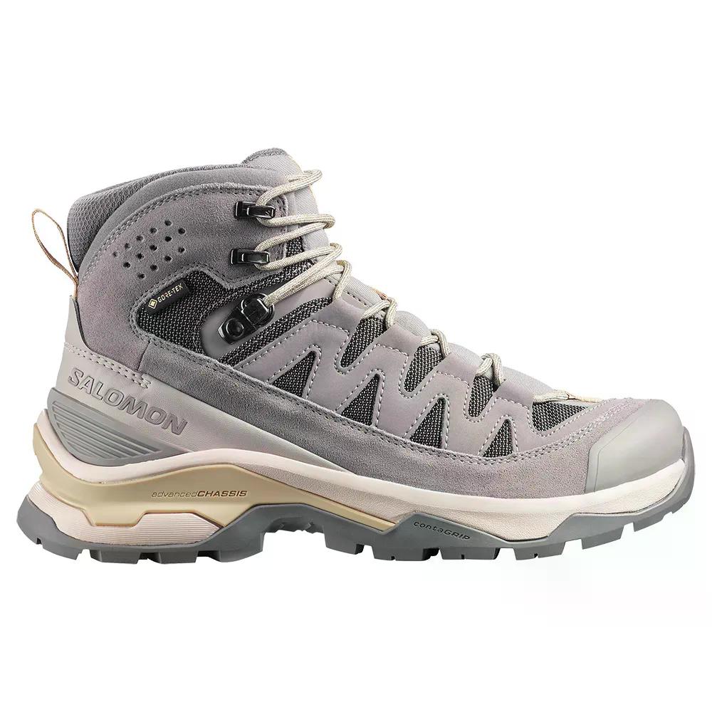 Solomon - SALOMON Quest Echo GTX ハイキングブーツ （ Gull/Paloma/Bog ） [t]