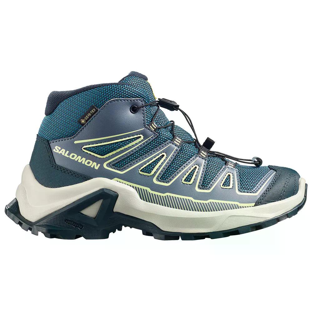 Solomon - SALOMON X Ultra Mid GTX ハイキングブーツ （ Grisaille/Spellbound/Butterfly ） [t]