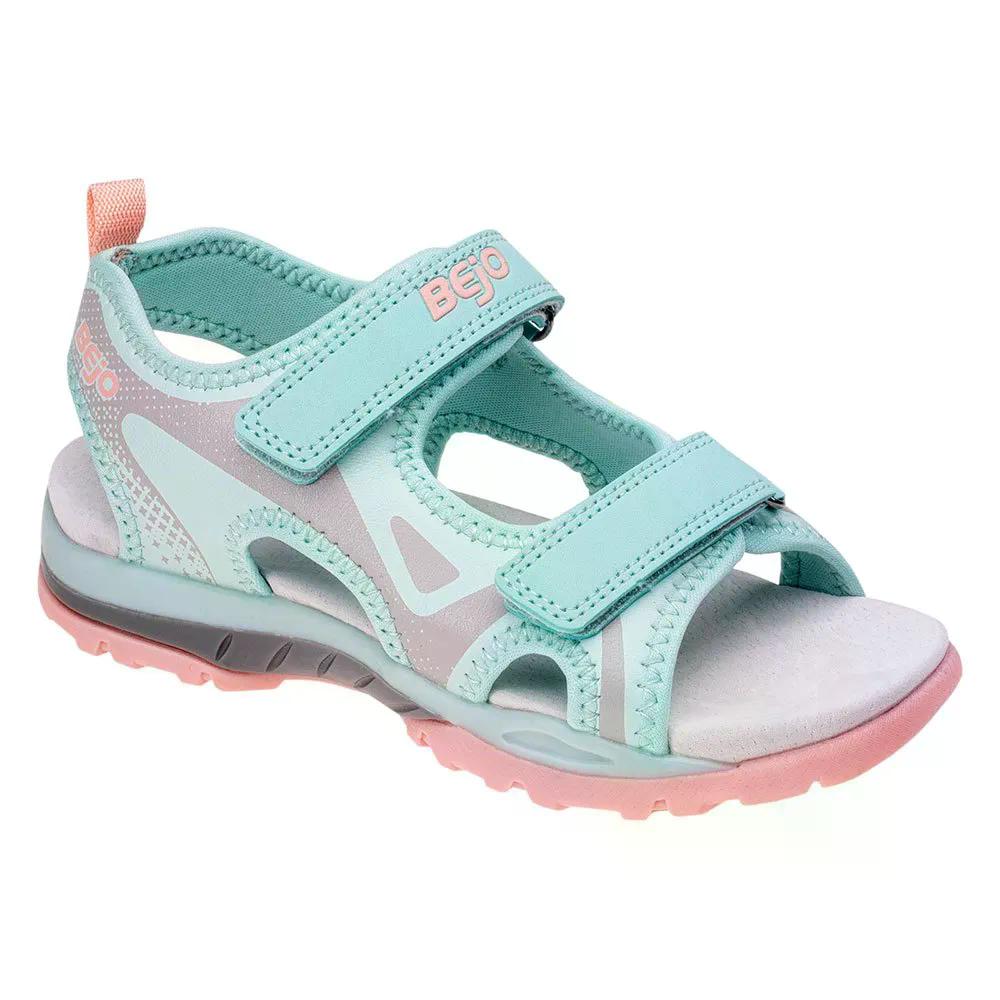 樂天商城 - ベジョ ネスティル キッズ サンダル （ ParadiseGreen/SugarCoral ） | BEJO Nestir Kids Sandals [t]