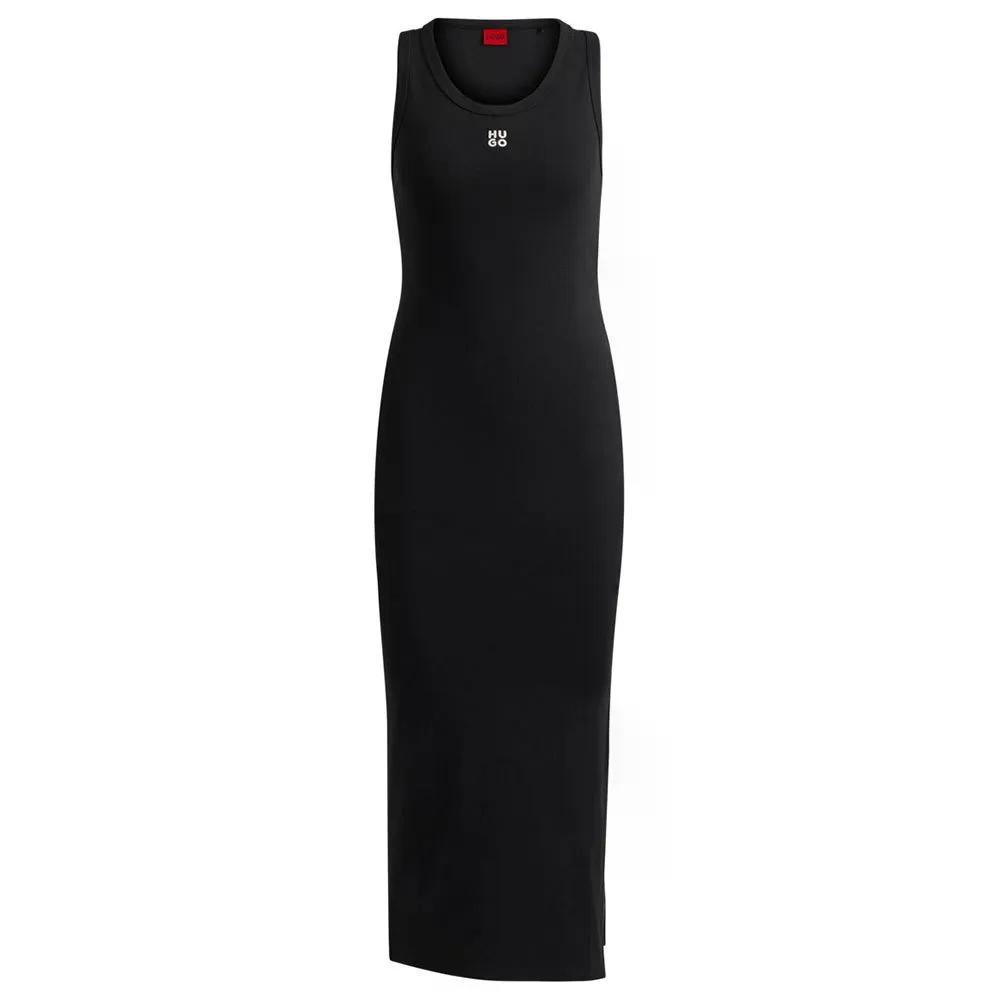 ヒューゴ ナリメラ 10258222 スリーブレス ロング ドレス ウーマン （ Black ） | HUGO Nalimera 10258222 sleeveless long dress woman [t]