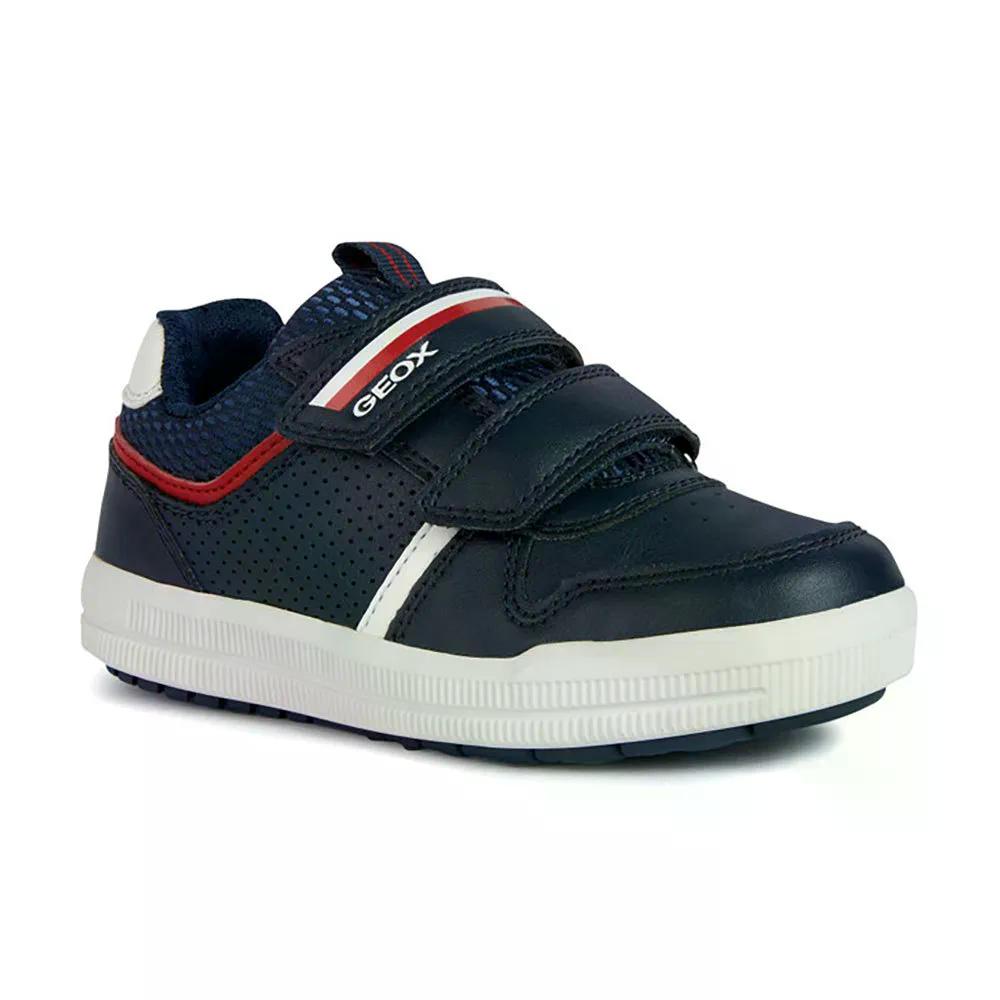 ジェオックス アルザック A キッズ スニーカー （ Navy/Red ） | GEOX Arzach A Kids trainers [t]