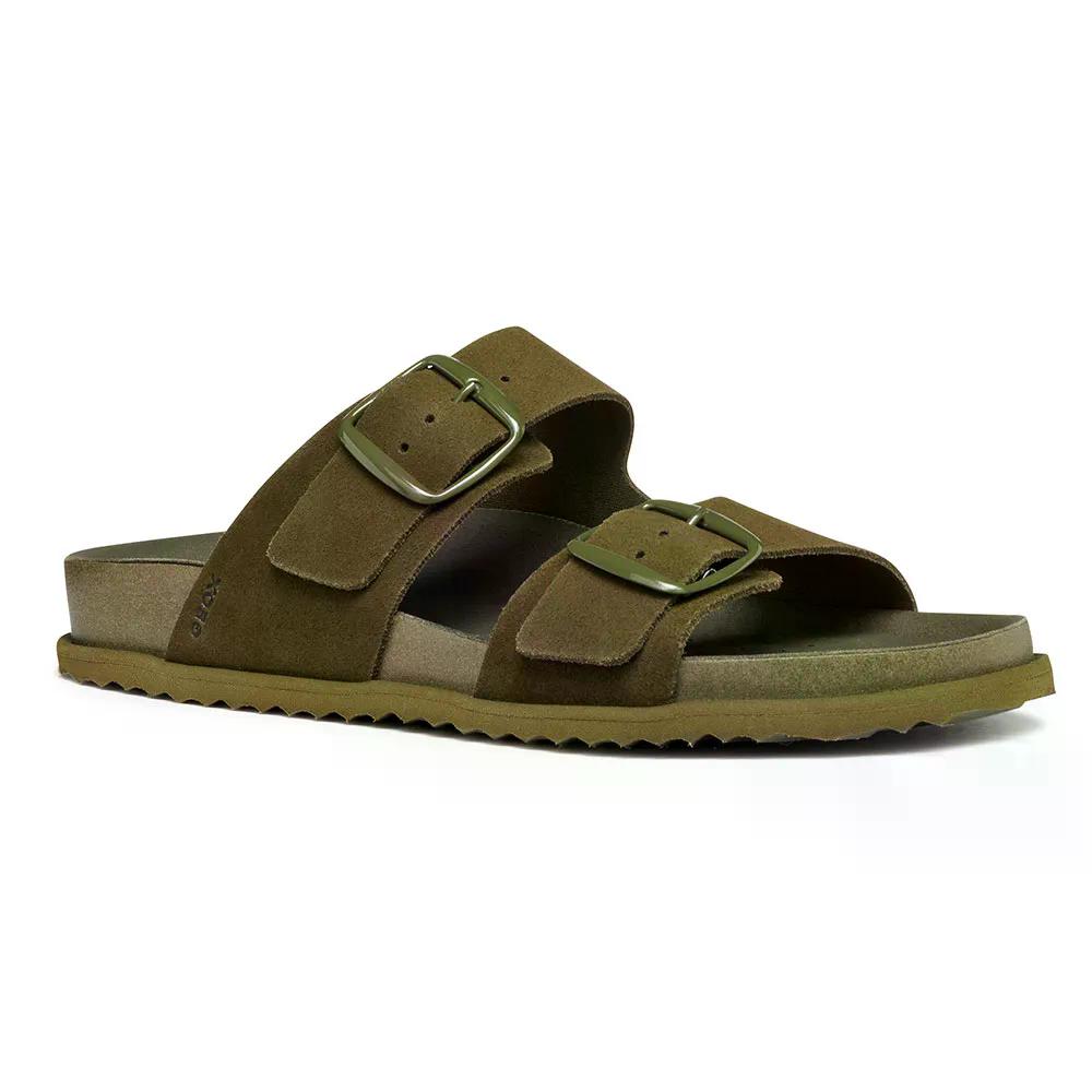 樂天商城 - ジェオックス サンディベット サンダル レディース （ Sage ） | GEOX Sandybett sandals Woman [t]