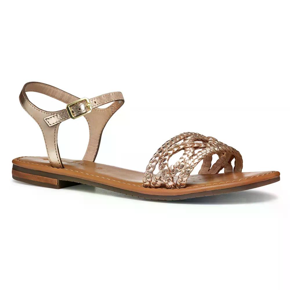 樂天商城 - ジェオックス ソジー S サンダル レディース （ LightGold ） | GEOX Sozy S sandals Woman [t]
