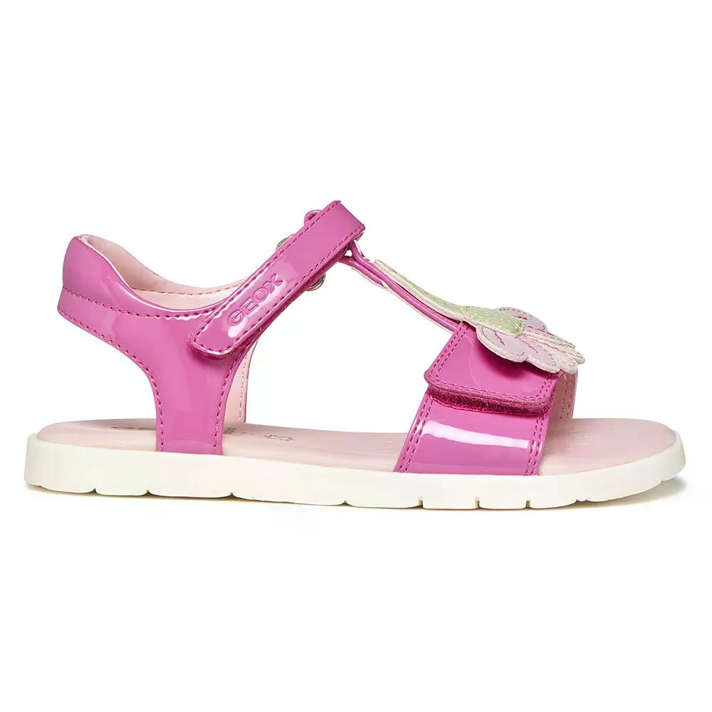 ジェオックス ジョイフット キッズ サンダル （ Fuchsia/White ） | GEOX Joyfoot Kids sandals [t]