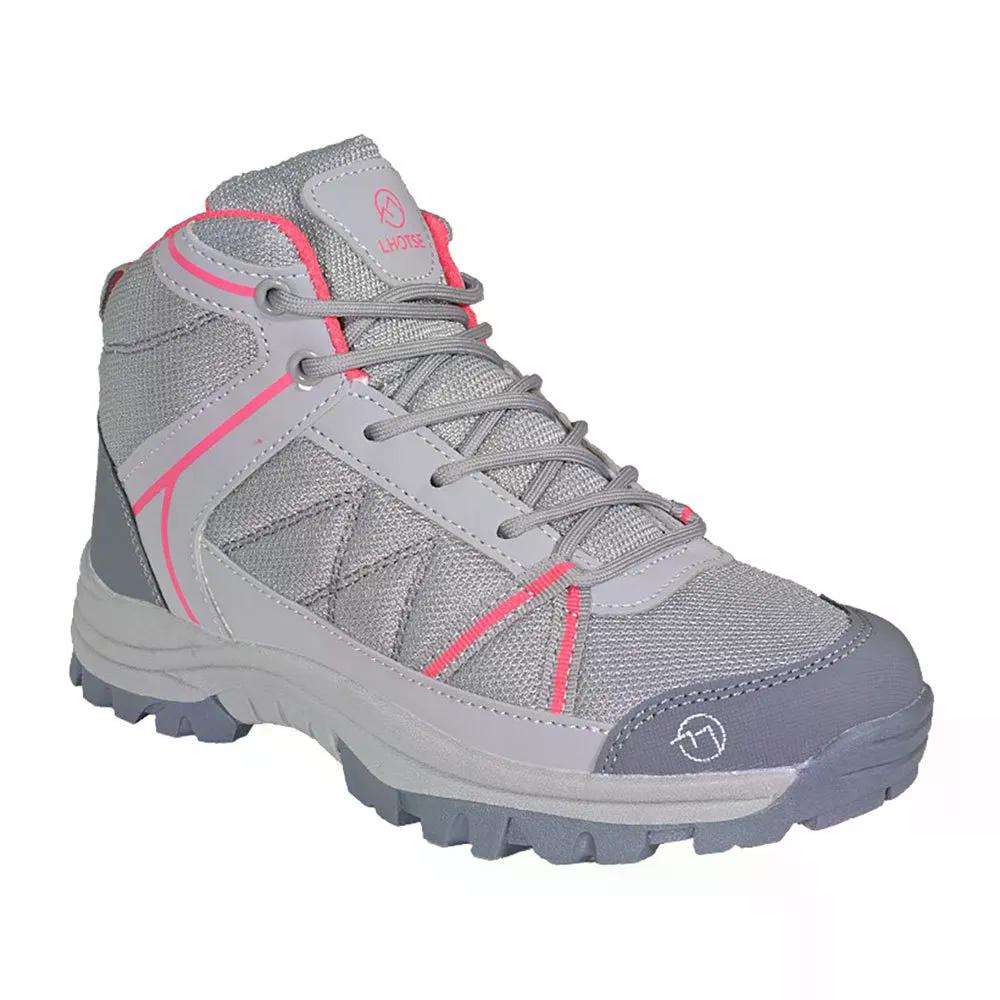 ローツェ ジュネピ ハイキングシューズ レディース （ Gray/Raspberry ） | LHOTSE Genepi Hiking Shoes Women 