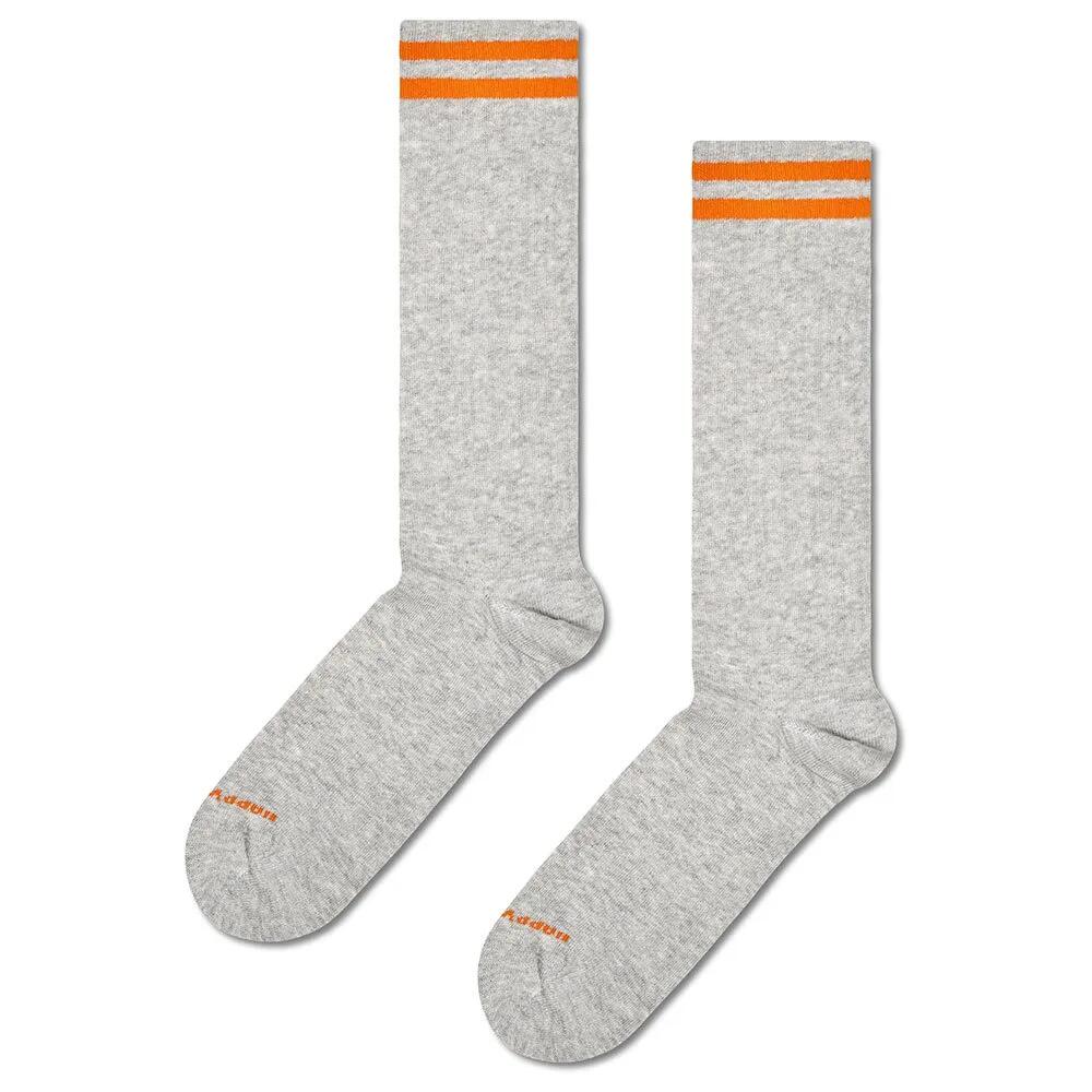 ハッピーソックス ソリッド スニーカー シン クルー ソックス （ Grey ） | HAPPY SOCKS Solid Sneaker Thin crew socks [t]