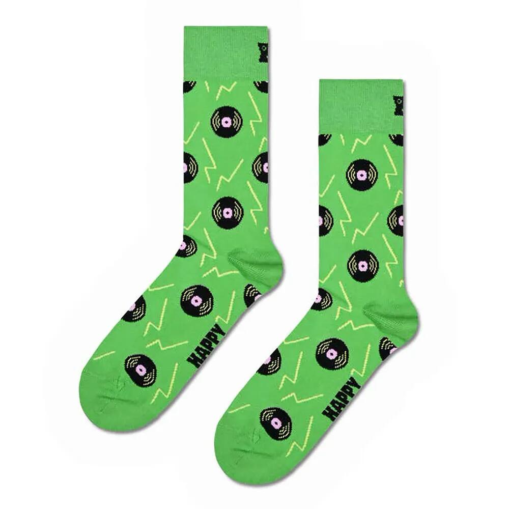 ハッピーソックス ビニール グリーン クルー ソックス （ Green ） | HAPPY SOCKS Vinyl Green crew socks [t]
