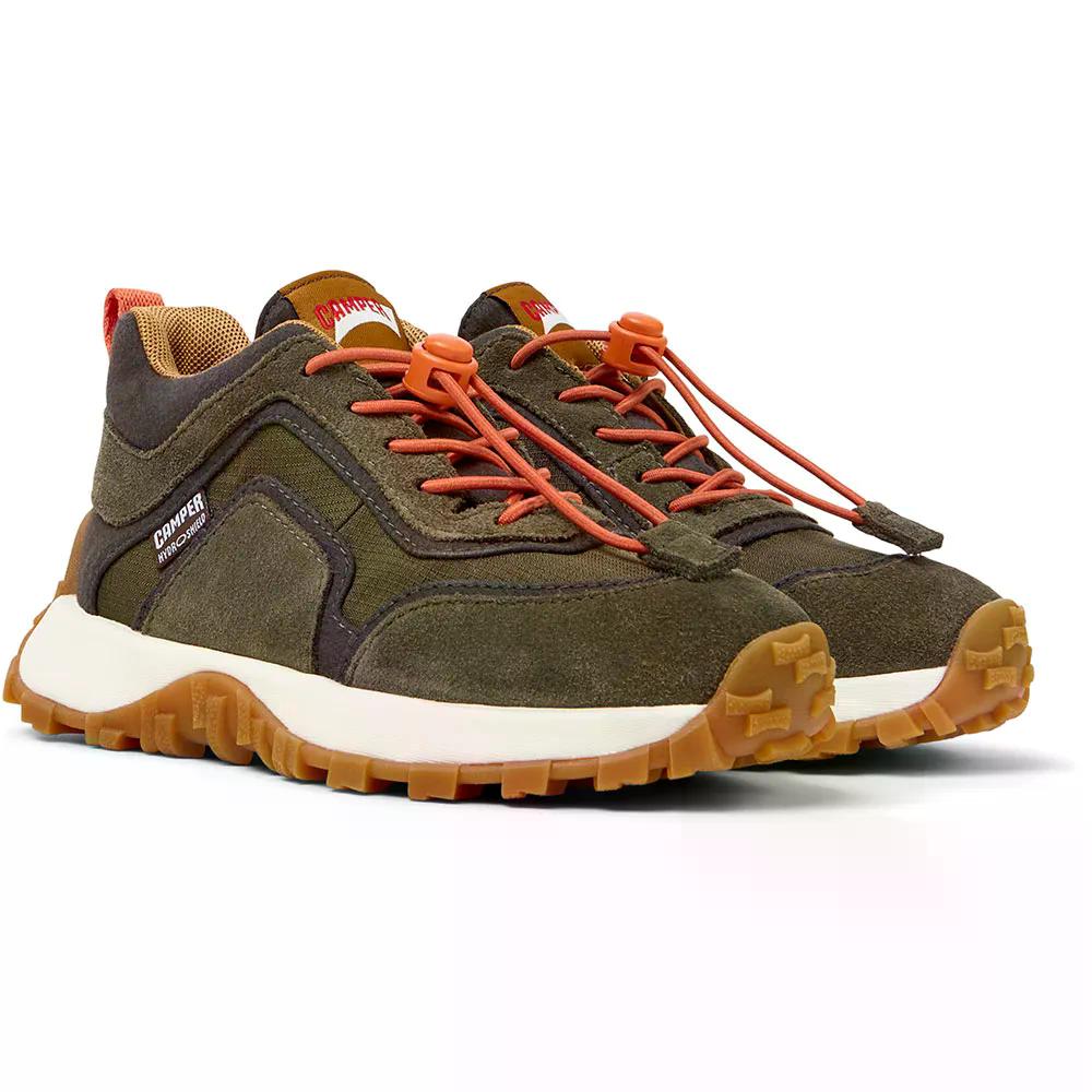 CAMPER - カンペール ドリフト トレイル ハイドロシールド キッズ スニーカー （ Multicolor/Green ） | CAMPER Drift Trail HYDROSHIELD Kids Sneakers [t]