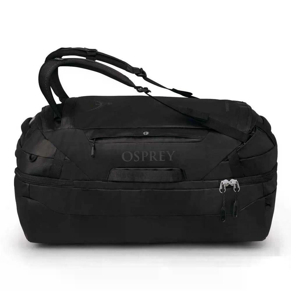 オスプレー トランスポーター 70L ダッフルバッグ （ RavenBlack/Black ） | OSPREY Transporter 70L duffle bag [t]
