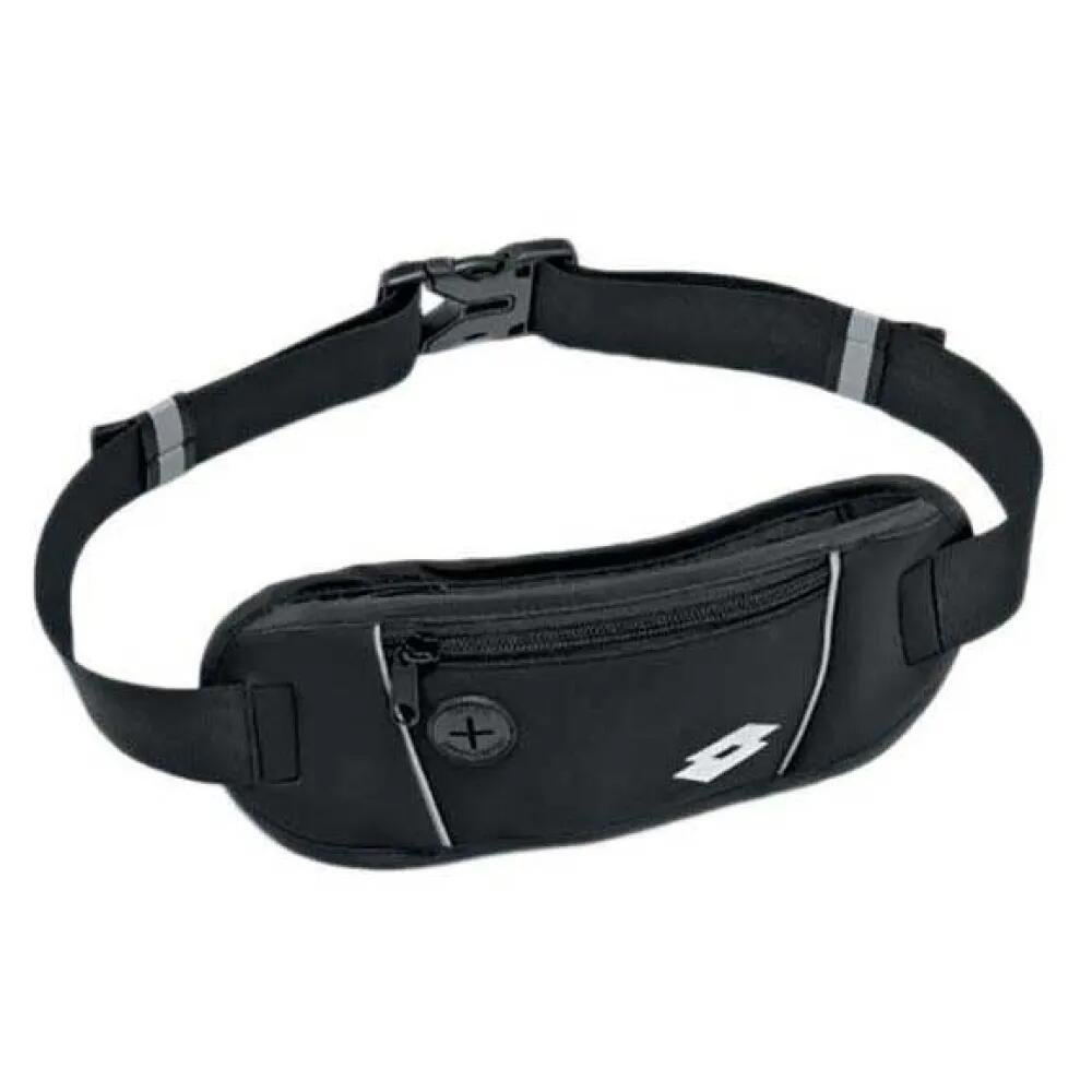 LOTTO 4Run waist bag （ Black/SilverMetal ） [t]
