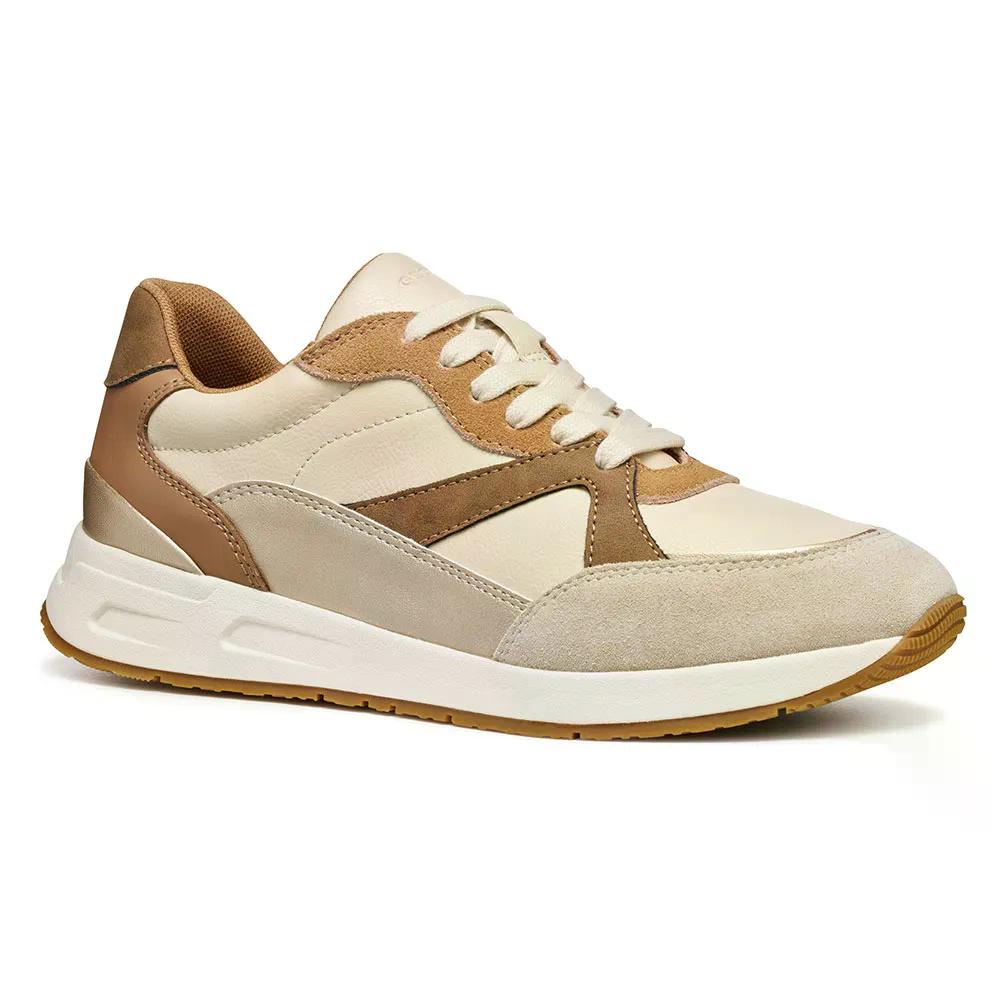樂天商城 - ジェオックス ブルミヤ スニーカー ウーマン （ Papyrus/LightGold ） | GEOX Bulmya sneakers woman [t]