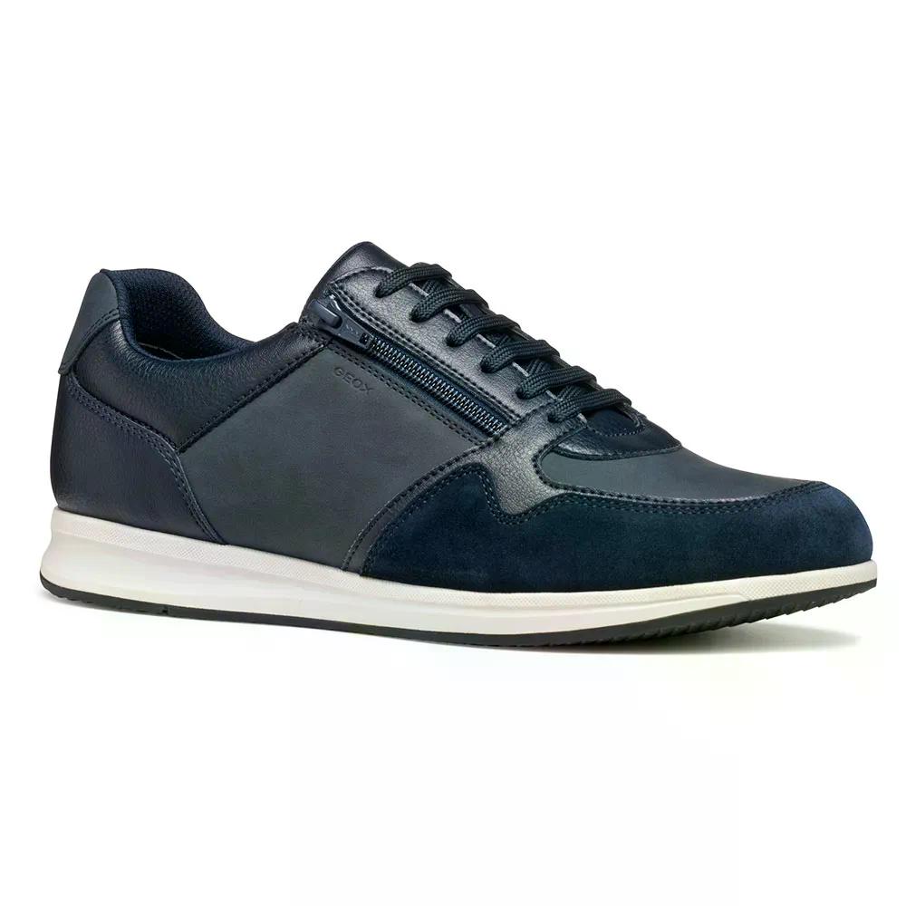 樂天商城 - ジェオックス エイブリー レースレス スニーカー （ Navy ） | GEOX Avery Laceless sneakers [t]