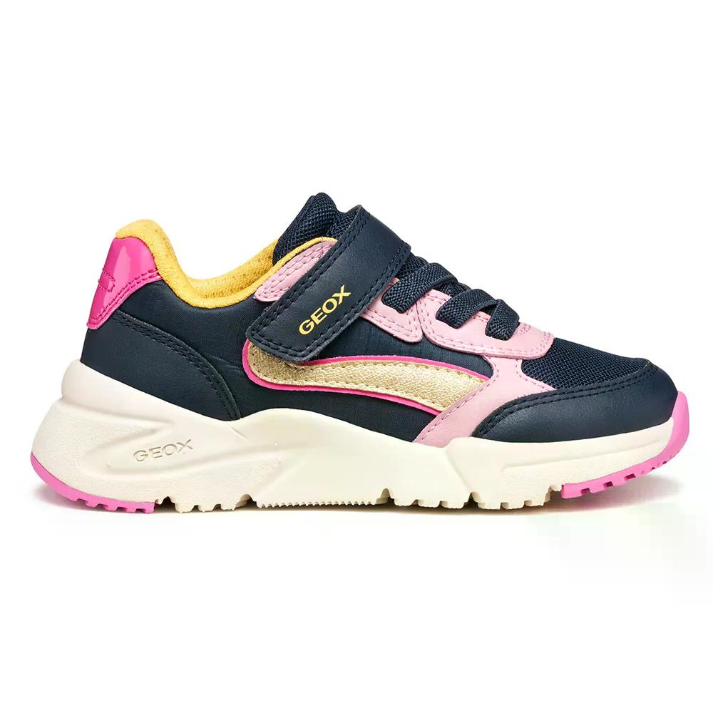ジェオックス ロフタス スニーカー ガールズ （ Navy/LightPink ） | GEOX Loftus sneakers Girls 