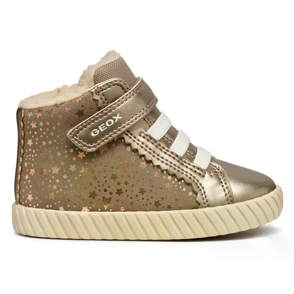 ジェオックス ミラーレス ベビー スニーカー ガールズ （ DarkBeige ） | GEOX Mirroless Baby sneakers Girls 