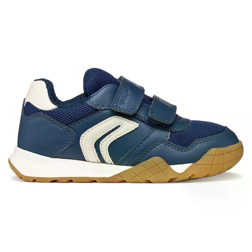 ジェオックス ラン-E スニーカー ボーイズ （ Navy/LightIvory ） | GEOX Rann-E sneakers Boys [t]