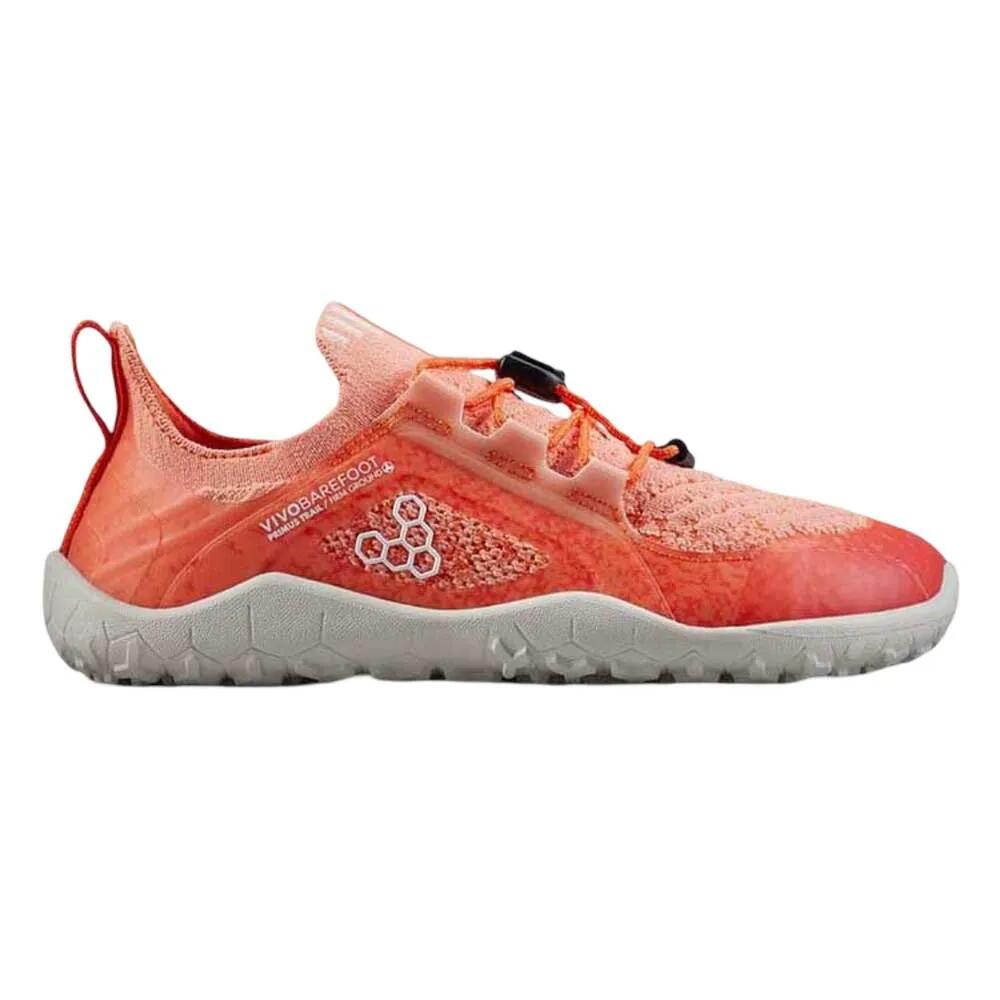 ビボベアフット プライマス トレイル ニット FG ベアフット プリスクール トレイル ランニング シューズ （ Sunset ） | VIVOBAREFOOT
