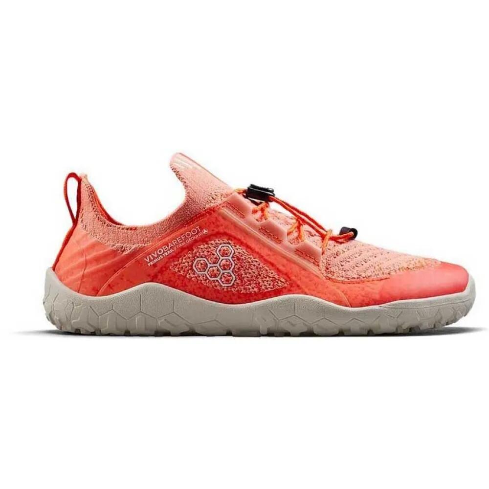 ビボベアフット プライマス トライアル ニット FG ベアフット トレイル ランニング シューズ （ Sunset ） | VIVOBAREFOOT