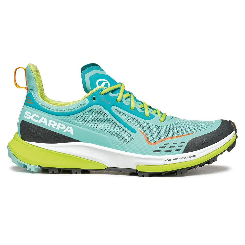 Scarpa - スカルパ ゴールデン ゲート キマ RT トレイル ランニング シューズ （ BlueTurquoise/SunnyLime ） | SCARPA Golden Gate Kima RT Trail Running Shoes [t]