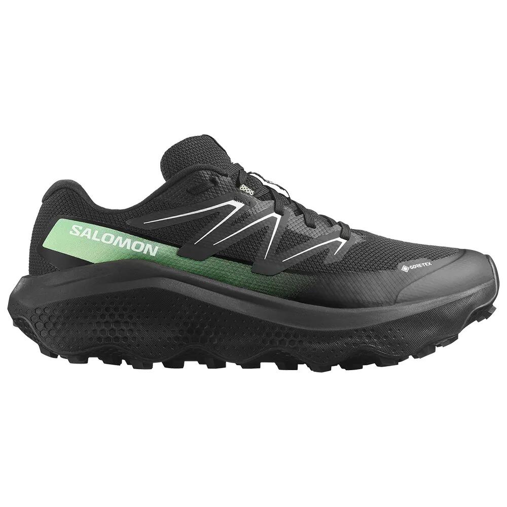 Solomon - サロモン ウルトラ フロー 2 ゴアテックス トレイル ランニング シューズ （ Black/Black/PatinaGreen ） | SALOMON Ultra Flow 2 gore-tex trail running shoes [t]