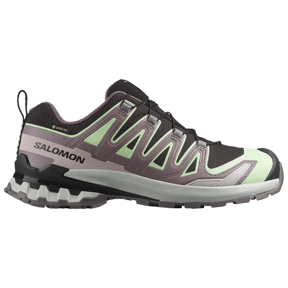 Solomon - サロモン XA プロ 3D V9 ゴアテックス トレイル ランニング シューズ （ Black/PatinaGreen/GrayViolet ） | SALOMON