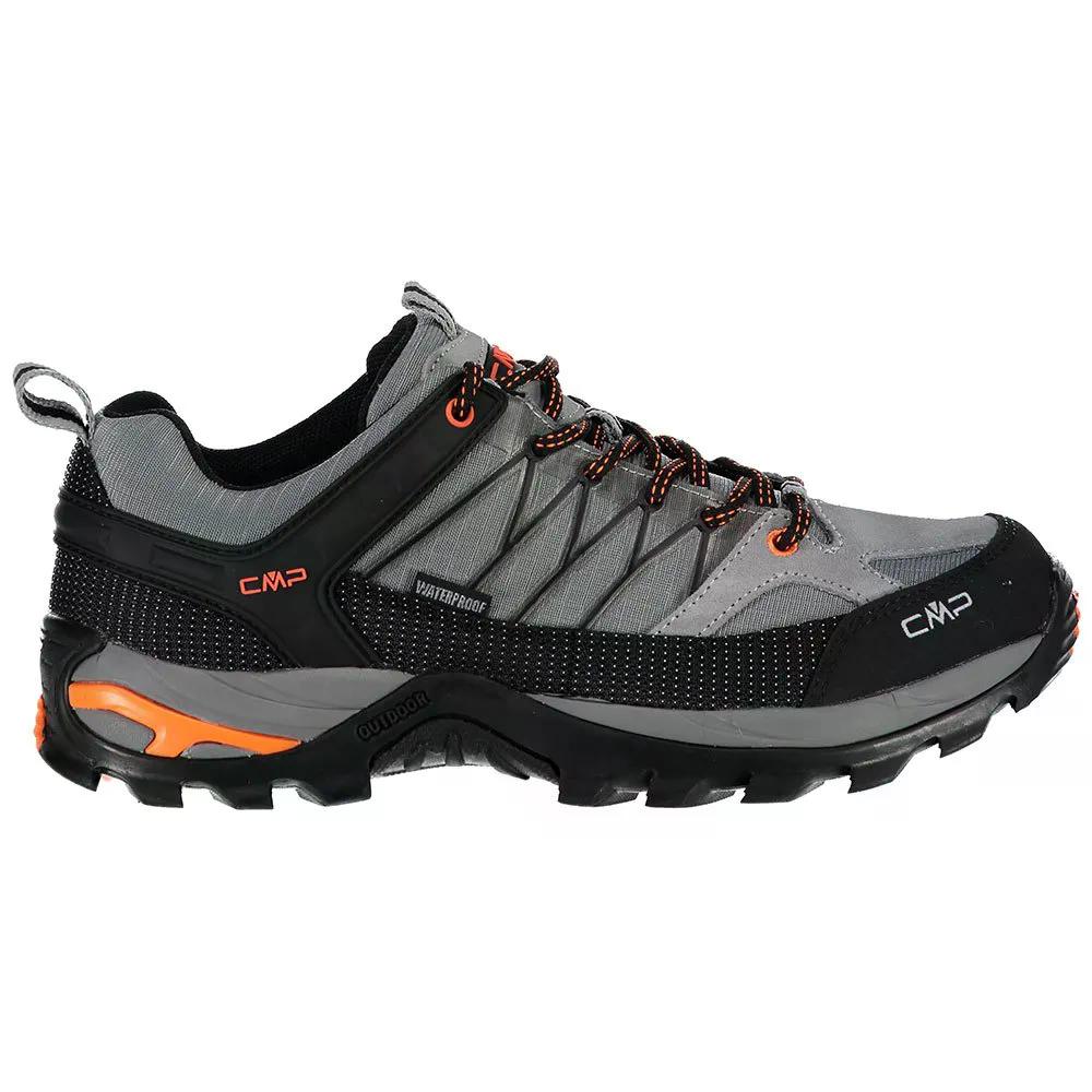 樂天商城 - シーエムピー リゲル ロー WP 3Q54457 ハイキングシューズ （ Concrete/Black ） | CMP Rigel Low WP 3Q54457 hiking shoes [t]