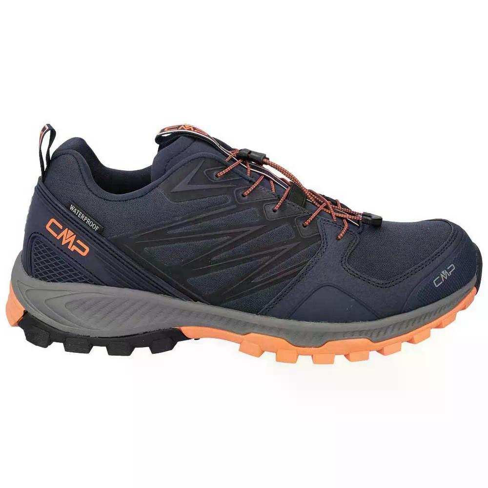 樂天商城 - シーエムピー アティック ウォータープルーフ 3Q31147 ハイキングシューズ （ B.Blue/F.Orange ） | CMP Atik Waterproof 3Q31147 hiking shoes [t]