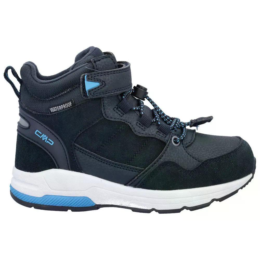 シーエムピー ハディル レザー ウォータープルーフ 3Q84524 ジュニア ハイキングシューズ （ Anthracite ） | CMP Hadil Leather Waterproof 3Q84524 Junior hiking shoes [t]