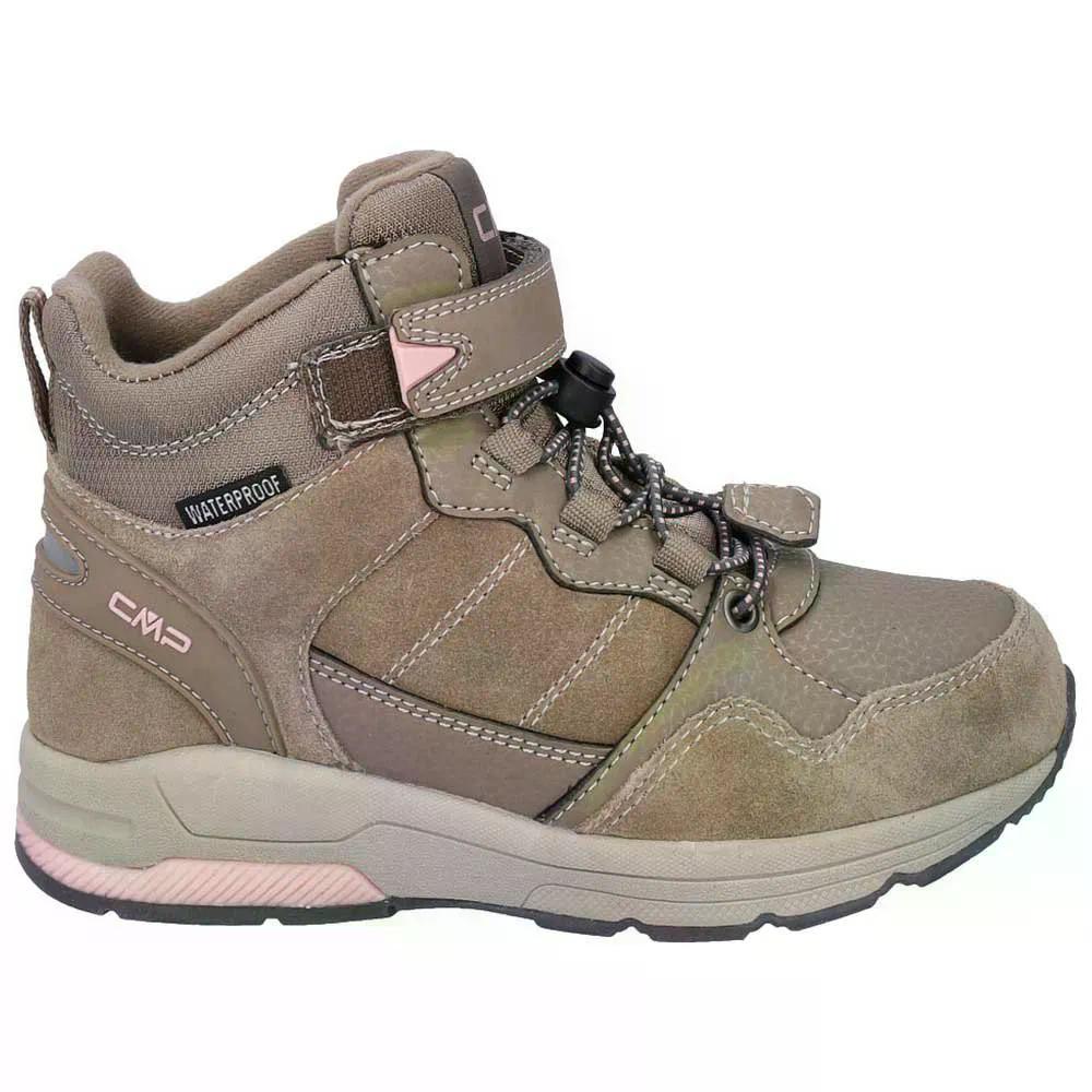 シーエムピー ハディル レザー ウォータープルーフ 3Q84524 ジュニア ハイキングシューズ （ Ash ） | CMP Hadil Leather Waterproof 3Q84524 Junior hiking shoes [t]