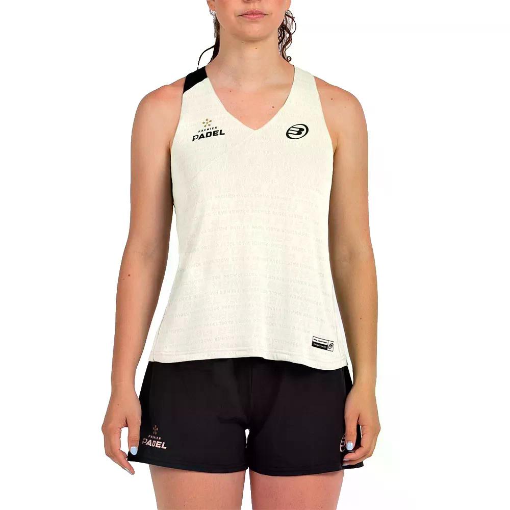 樂天商城 - ブルパデル ピウラ スリーブレス Tシャツ レディース （ Crudo ） | BULLPADEL Piura Sleeveless T-Shirt Women [t]