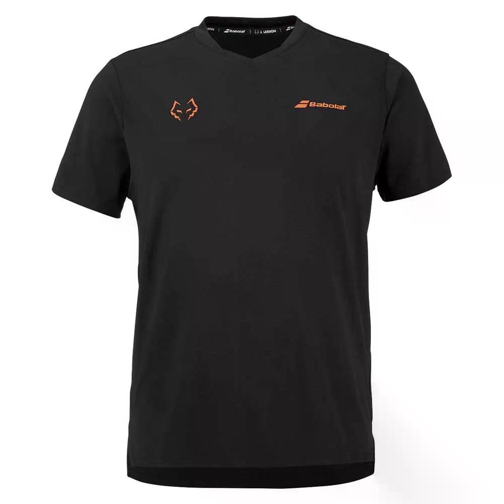 Rakuten - Babolat Crew neck lebron 半袖Tシャツ （ Black/Black ） [t]
