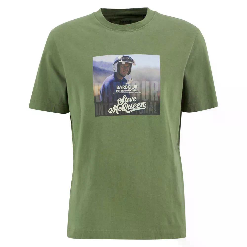 バブアー ウォルド フォトグラフィック ショートスリーブ Tシャツ （ Olvine ） | BARBOUR Walde Photographic Short Sleeve T-Shirt 