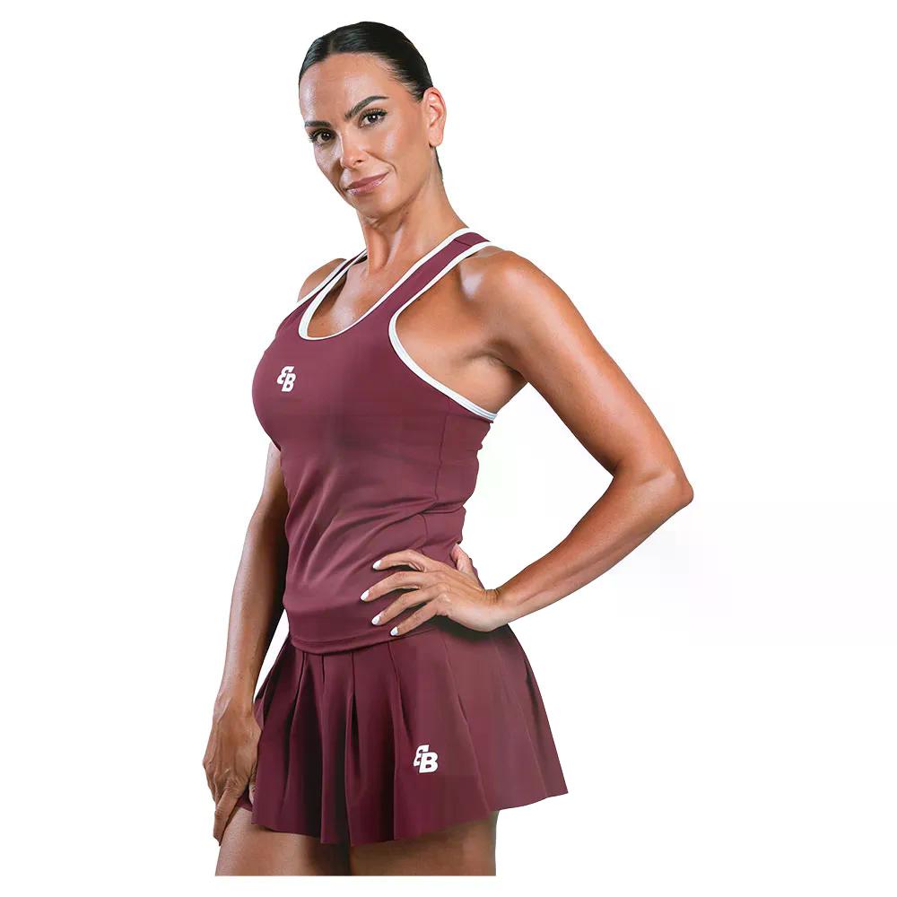 ベレンベルベル ロンドン ノースリーブ Tシャツ レディース （ Cherry ） | BELENBERBEL London Sleeveless T-Shirt Women's [t]
