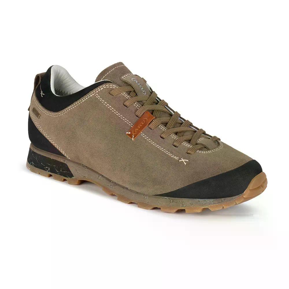 アク ベラモント III スエード ゴアテックス ハイキングシューズ （ Sand/Black ） | AKU Bellamont III Suede Goretex hiking shoes [t]