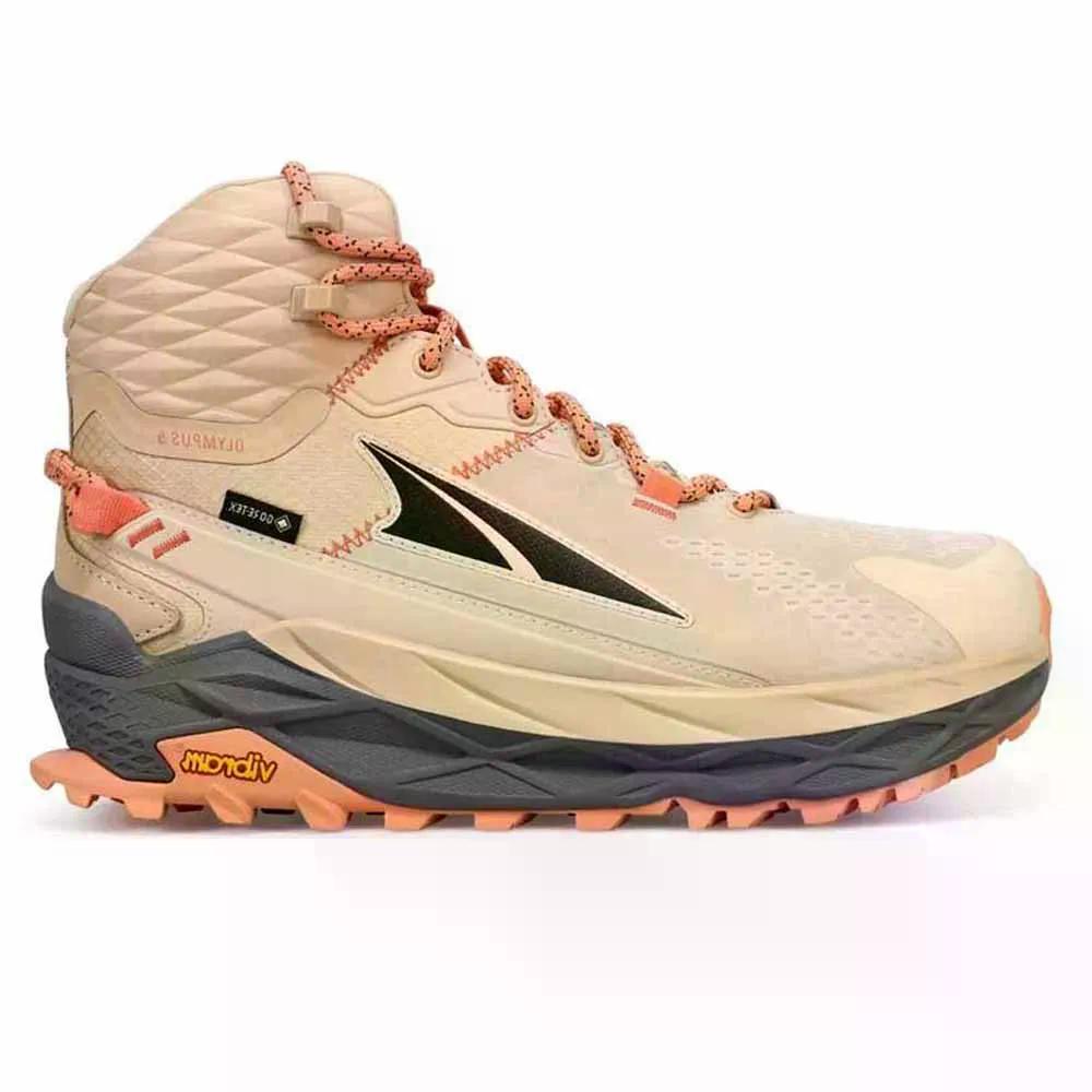樂天商城 - アルトラ オリンパス 5 ハイク ミッド ゴアテックス ハイキングシューズ （ Sand ） | ALTRA Olympus 5 Hike Mid gore-tex hiking shoes [t]