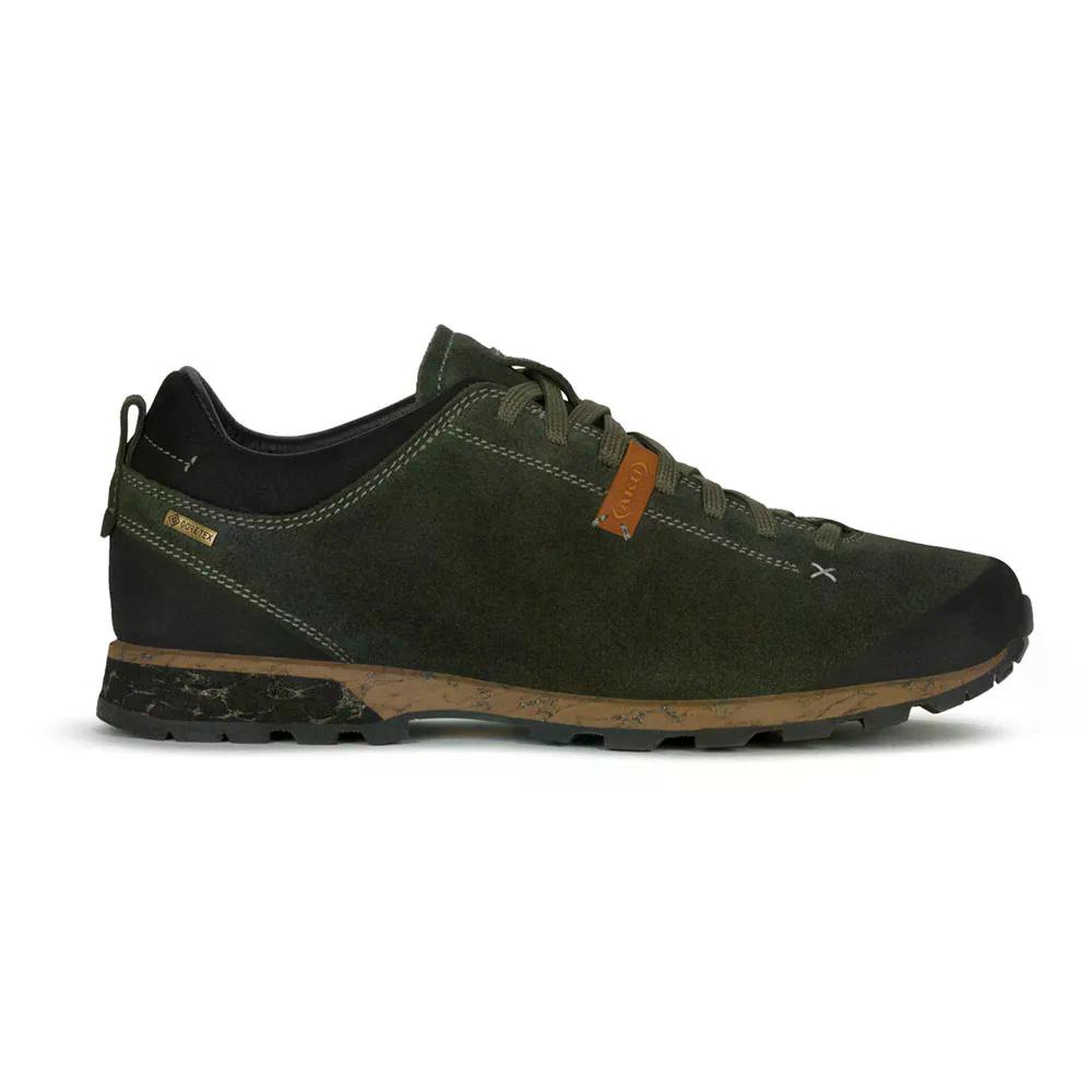 アク ベラモント III スエード ゴアテックス ハイキングシューズ （ DarkGreen/Beige ） | AKU Bellamont III Suede Goretex hiking shoes [t]