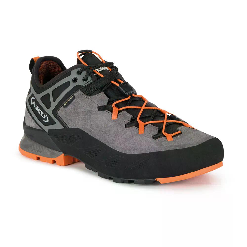 アク ロック DFS II ゴアテックス アプローチシューズ （ Grey/Orange ） | AKU Rock DFS II gore-tex approach shoes 